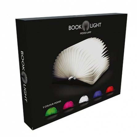 Lampa ambientala Carte BookLight, 5 culori