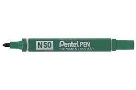 Marker perm Pentel,vf.rotund,4.2mm,verde
