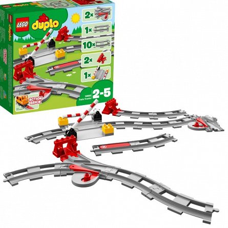 Lego-Duplo,Sine de cale ferata,2-5Y