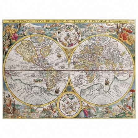 Puzzle Ravensburger - Harta istorica, 1500 piese