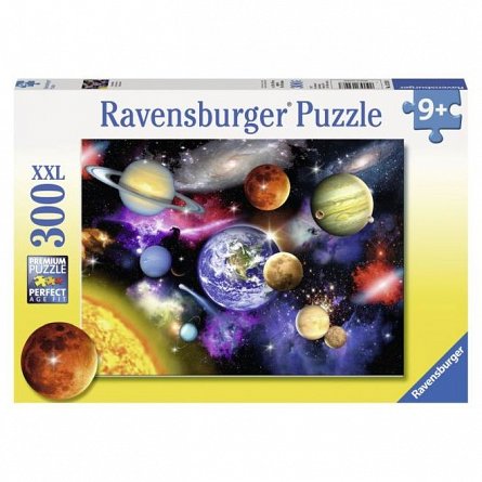Puzzle Ravensburger - Sistemul solar, 300 piese