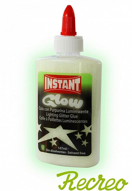 Lipici glitter Instant,147ml,fluorescent