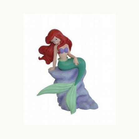 Figurina Disney, Ariel pe stanca, Bullyland