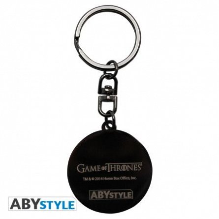 Breloc metalic Game of Thrones, Winter Is Coming - ABYstyle