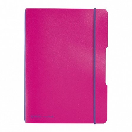 Caiet A5, 40 file, 80 g-mp, matematica, My.Book Flex, fucsia
