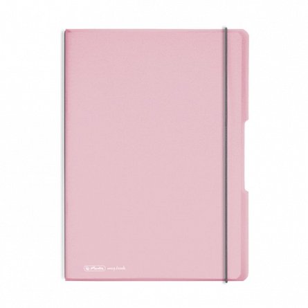 Caiet A4,My.Book Flex,2x40f,d+m,roz transparent