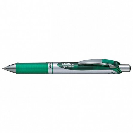 Roller Pentel EnerGel BL77, cu mecanism, 0.7 mm, verde