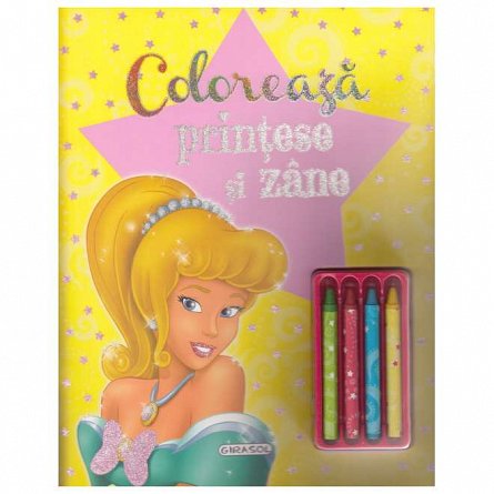 Coloreaza printese si zane