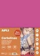 Carton color A4,170 g/mp, coala, roz fluorescent, Apli