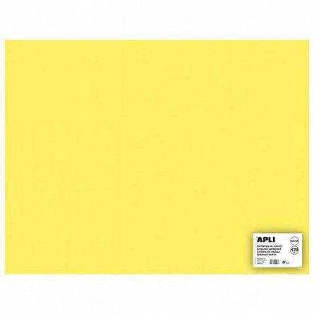 Carton color 50 x 65 cm, 170 g-mp, coala, galben pal, Apli