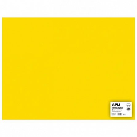 Carton color 50 x 65 cm, 170 g-mp, coala, galben, Apli