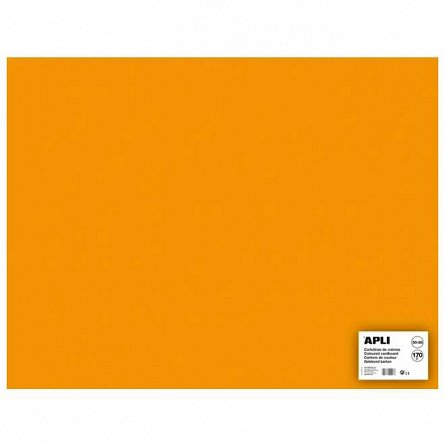 Carton color 50 x 65 cm, 170 g-mp, coala, orange, Apli