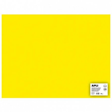Carton color 50 x 65 cm, 170 g-mp, coala, galben fluorescent, Apli