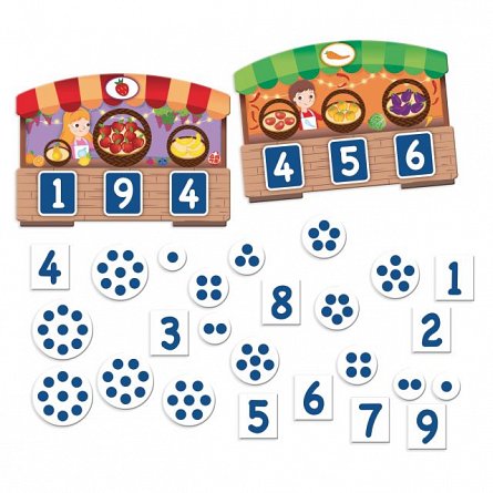 Joc Montessori,123 Bingo,Headu,3-6ani