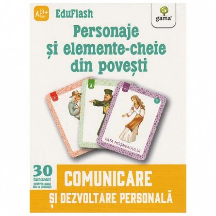 Personaje si elemente-cheie din povesti 3 ani plus (Eduflash)
