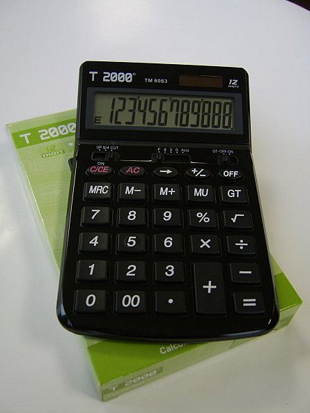 Calculator birou T2000, 12 digiti, diverse culo