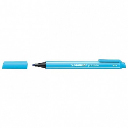 Marker Stabilo pointMax, 0.8 mm, azur