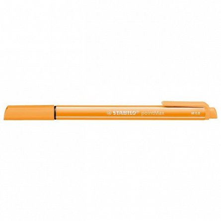 Marker Stabilo pointMax, 0.8 mm, portocaliu