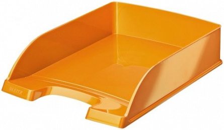 Tavita pentru documente, Leitz, portocaliu metalizat