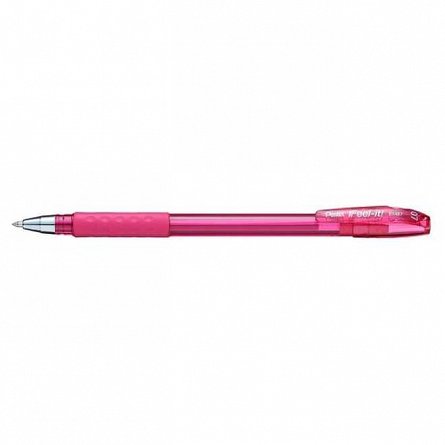 Pix Pentel BX487 IFeel-It!, 0.7 mm, roz, corp transparent