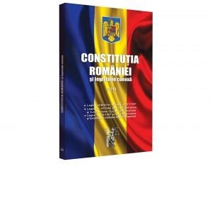 CONSTITUTIA ROMANIEI SI LEGISLATIE CONEXA. EDITIE TIPARITA PE HARTIE ALBA