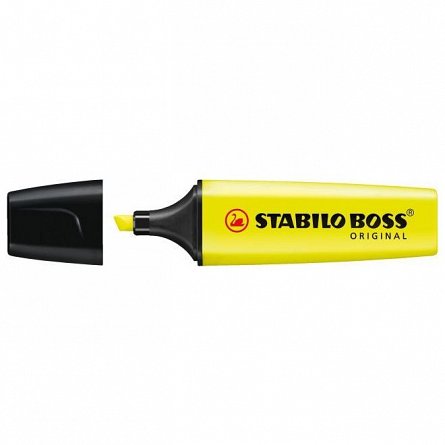 Textmarker Stabilo Boss, galben