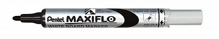 Marker tabla Pentel Maxiflo,vf.rotund,4mm,negru