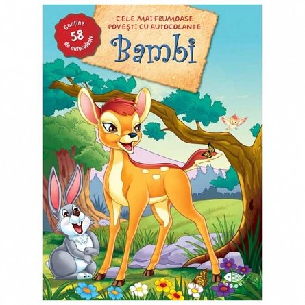 Bambi. Cele mai frumoase povesti cu autocolante