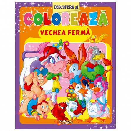 Descopera si coloreaza vechea ferma