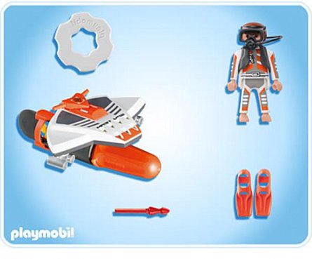 Playmobil-Scafandru cu torpile