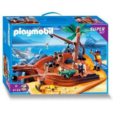 Playmobil-Super set insula piratilor