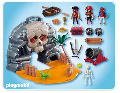 Playmobil-Insula mobila a piratilor