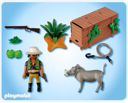 Playmobil-Padurar cu porc mistret