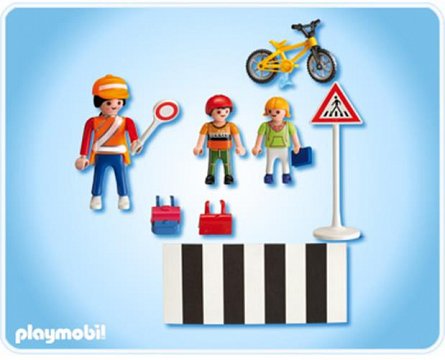 Playmobil-Echipajul de circulatie al scolii