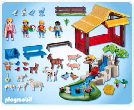 Playmobil-Gradina zoo a copiilor