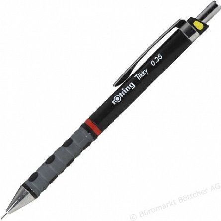 Creion mecanic Rotring Tikky,0.35mm,negru