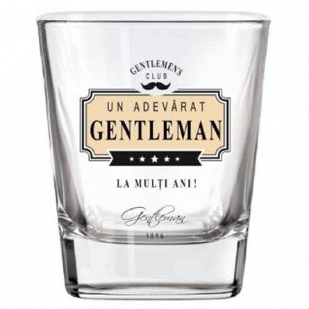 Pahar whiskey, Gentleman, Un adevarat gentleman