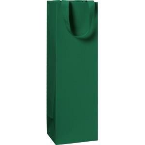 Punga cadou 11x10.5x36 cm, One Colour, verde inchis