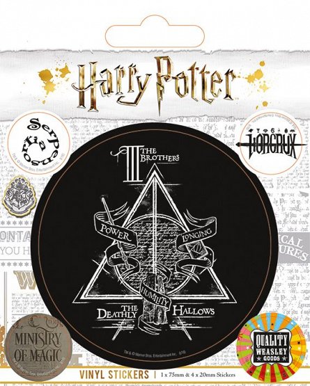 Set abtibilduri Vinyl - Harry Potter (Symbols)