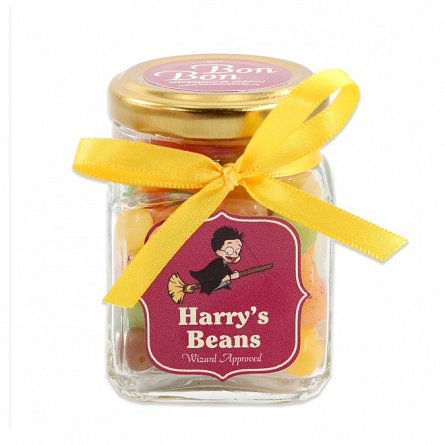 Bomboane, Harry's beans, borcan patrat mediu, 80 g