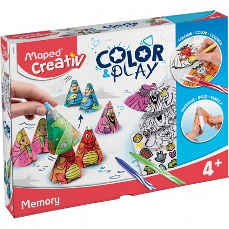 Set creativ Maped,Color&Play,Memorie