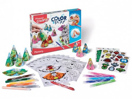 Set creativ Maped,Color&Play,Memorie