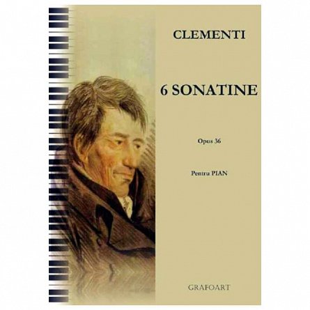 6 sonatine pentru pian. Opus 36. Clementi