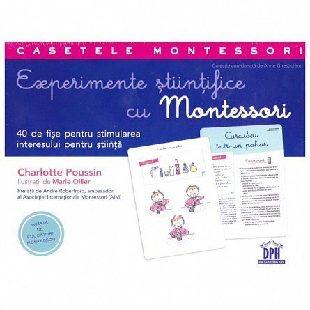 Caseta Montessori. Experimente stiintifice cu Montessori