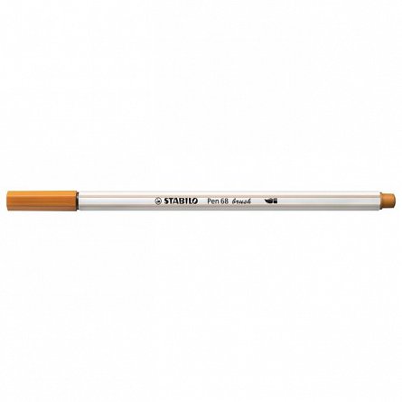 Marker varf pensula Stabilo Pen 68 Brush, ocru