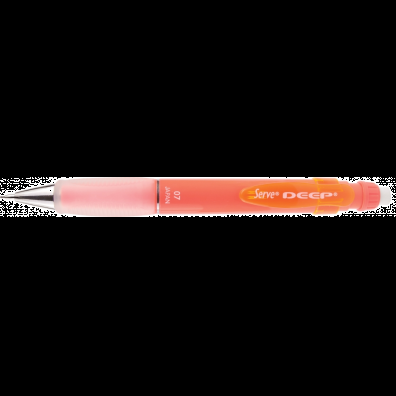 Creion mecanic Deep,0.7mm,rosu fluorescent