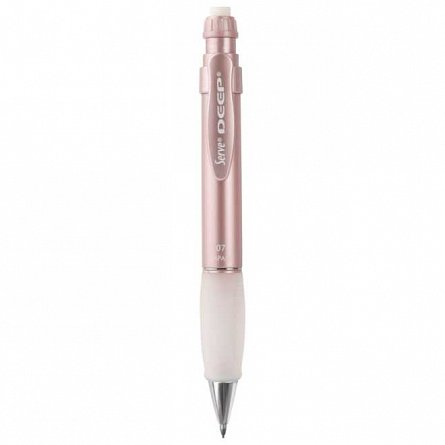 Creion mecanic Serve Deep, 0.7 mm, roz metalizat