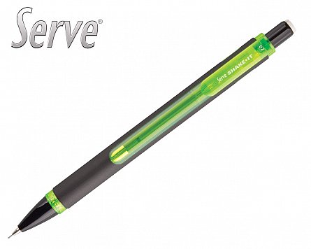 Creion mecanic Serve Shake-It, 0.5 mm, verde