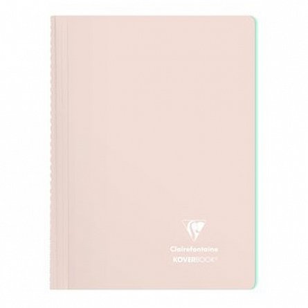 Caiet cu spira A4,80f,dict,Pink,Koverbook