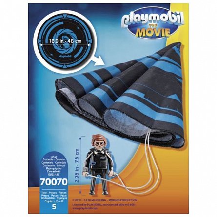Playmobil-Rex Dasher cu parasuta